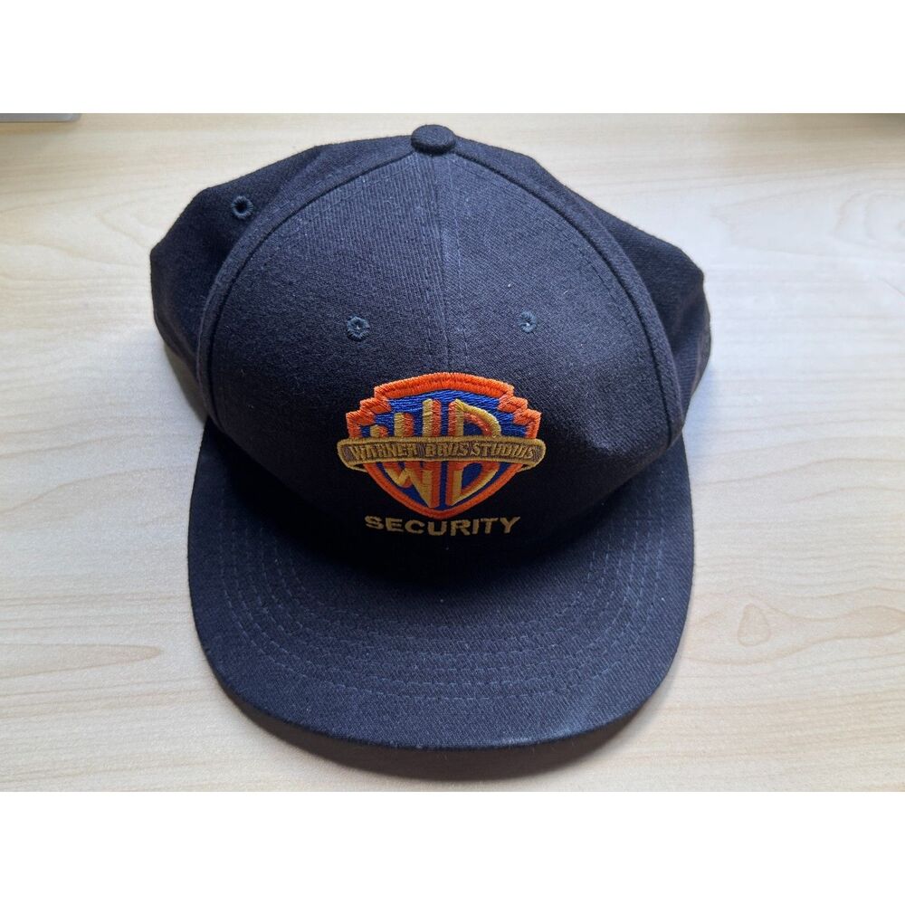 Warner Bros Studios Security Officer Embroidered Baseball Cap Hat Authentic
